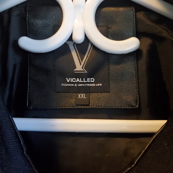 Men's NWT Pleather Jacket - Picture 2 of 4